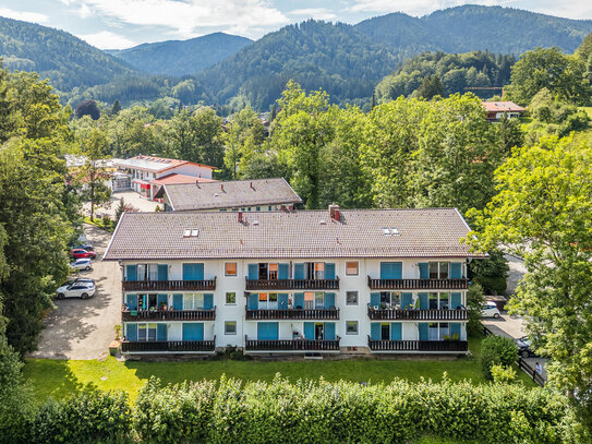 Wohnen am See: 50 m² EG-Wohnung mit 2 Balkone, Stellplatz