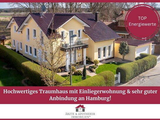 Hochwertiges Traumhaus mit Einliegerwohnung & guter Anbindung an Hamburg!