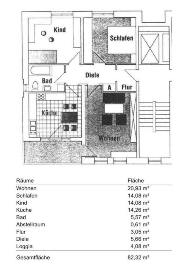 Befristet möblierte 3-Zimmer-Wohnung (83qm) - Foto 1