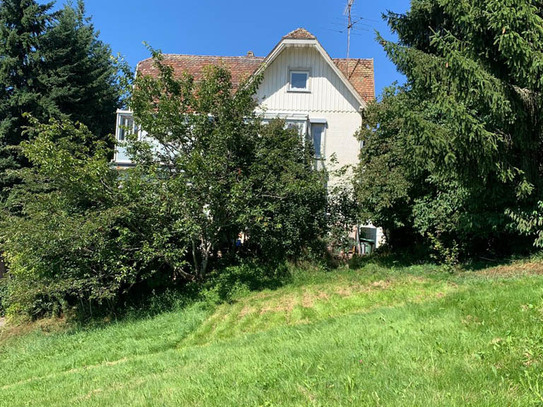 Großzügiges Zwei-Familienhaus in traumhafter Stadtrandlage und schönem Waldblick