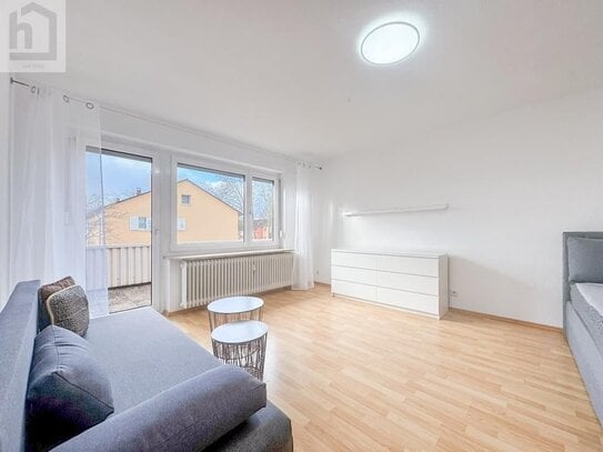 Bezugsfreies, sonniges 1,5-Zimmer-Penthouse mit Dachterrasse und Einzelgarage in KN-Fürstenberg