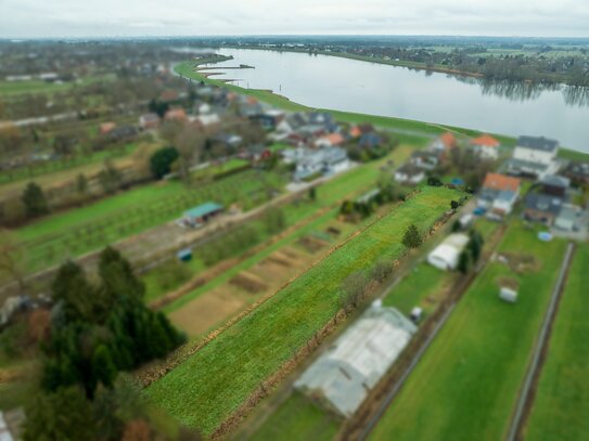 Baugrundstück in ruhiger Lage am Hoopter Elbdeich