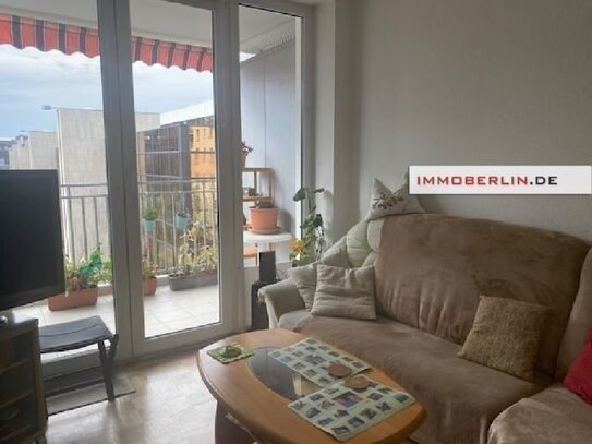 IMMOBERLIN.DE - Helle vermietete Wohnung mit ruhigem Südwestbalkon + Tiefgaragenplatz nahe Volkspark Humboldthain