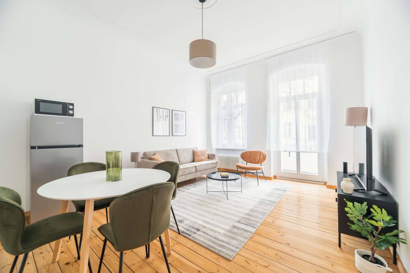 Gemutliche 3-Zimmer Wohnung in Neukölln - voll möbliert - Photo 1