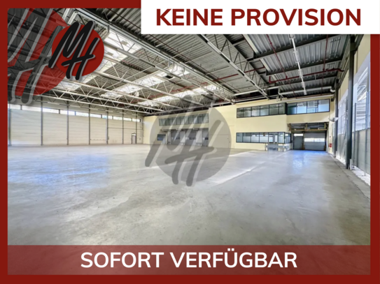 KEINE PROVISION - SCHNELL VERFÜGBAR - Lager-/Produktion (1.200 m²) & Büro (300 m²) zu vermieten