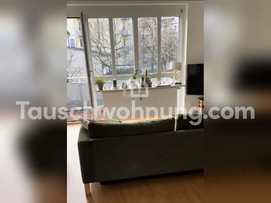 [TAUSCHWOHNUNG] Helle 2-Zi-Wohnung mit Südbalkon gg größere Wohnung