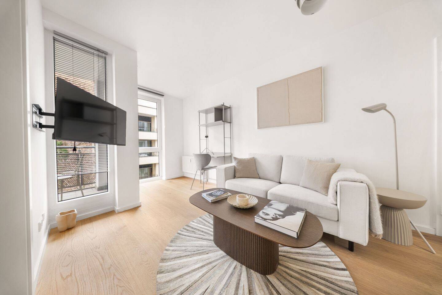 Hochwertige 2-Zimmer Wohnung in Mitte - voll möbliert - Foto 1