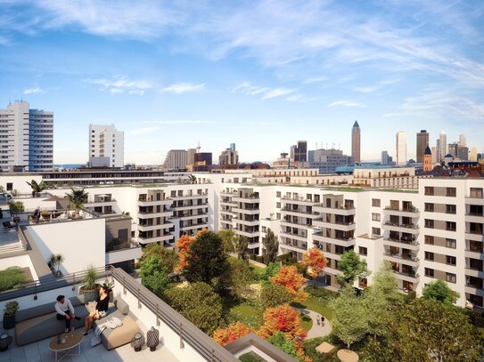 Neubau & Erstbezug: luxuriöse Penthouse Wohnung mit Traumaussicht und hochwertiger Einbauküche