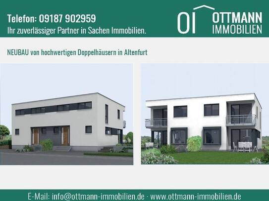 NEUBAU von modernen und hochwertigen Doppelhäusern in Altenfurt