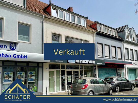 Große Gewerbeeinheit + Schöne Maisonette-Wohnung im Zentrum von Saarlouis zu verkaufen