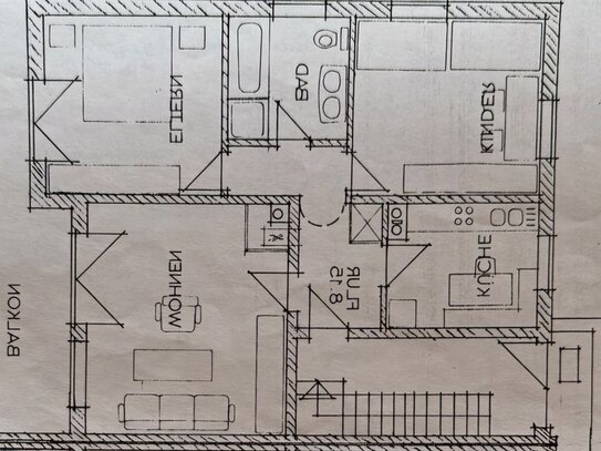 Schöne 3-Zimmer-Wohnung mit großzügigem Südbalkon