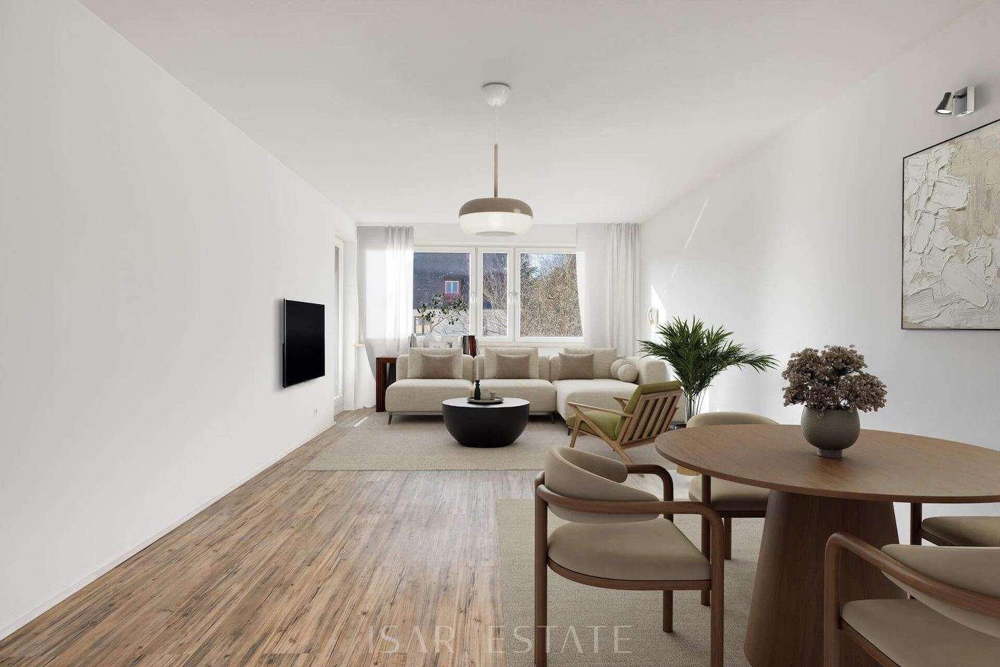 Freundliche 3-Zimmer-Wohnung mit sonniger Loggia und großem Hobbyraum