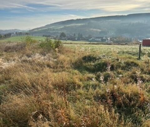 **Baugrundstück in Randlage mit herrlichem Weitblick, grenznah zu Nordrhein-Westfalen**