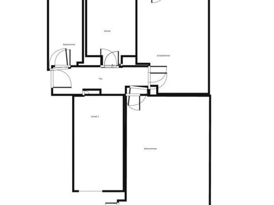 Schöne Wohnung: praktische 2,5-Zimmer-Wohnung