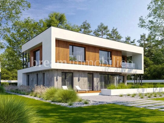 LUXURIÖSE VILLA IN PARKÄHNLICHEM GARTEN - energieeeffizienter Neubau einzugsfertig in Berlin-Kladow