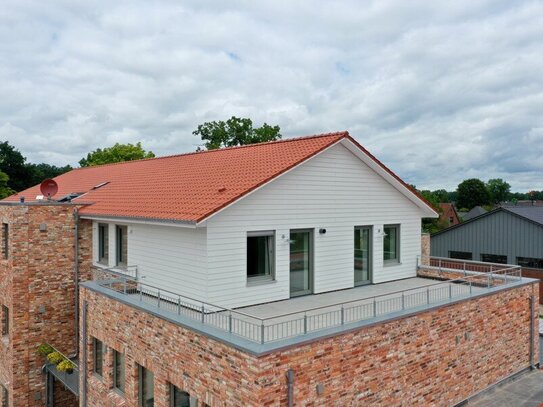 Stilvolle Neubau-Penthouse-Wohnung mit großzügiger Dachterrasse