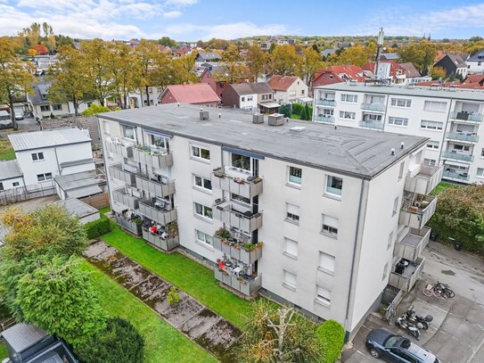 Gartennutzung inklusive - gepflegte Erdgeschosswohnung mit Balkon und Stellplatz