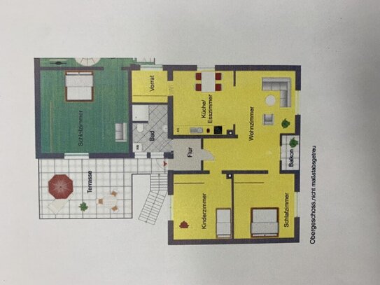 3 - Zimmer - Wohnung in Winzer