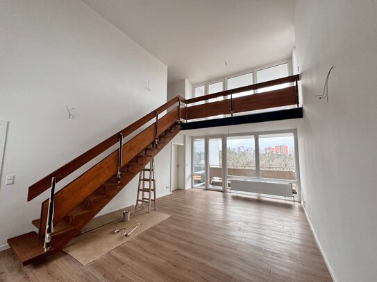 Penthouse Wohnung im Nürnberger Südwesten +++ Terrasse & 3 Balkone, kernsaniert ERSTBEZUG +++