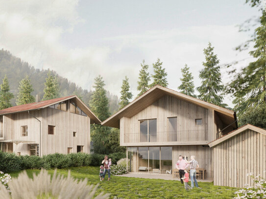 Der schönste Blick zur Brecherspitze: Premium-Landhaus in Schliersee-Neuhaus - ökologisches Juwel