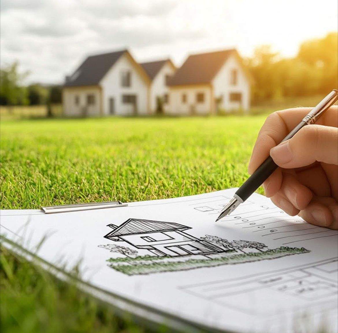 Real Estate Title Image Background