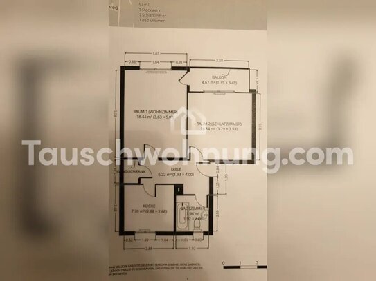 [TAUSCHWOHNUNG] Schöne, ruhige 2-Zimmer-Wohnung im grünen Hakenfelde