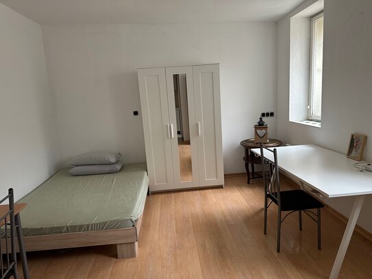 Möblierte und frisch renovierte 1-Zimmer Wohnung mit kleiner Küche und separater Dusche