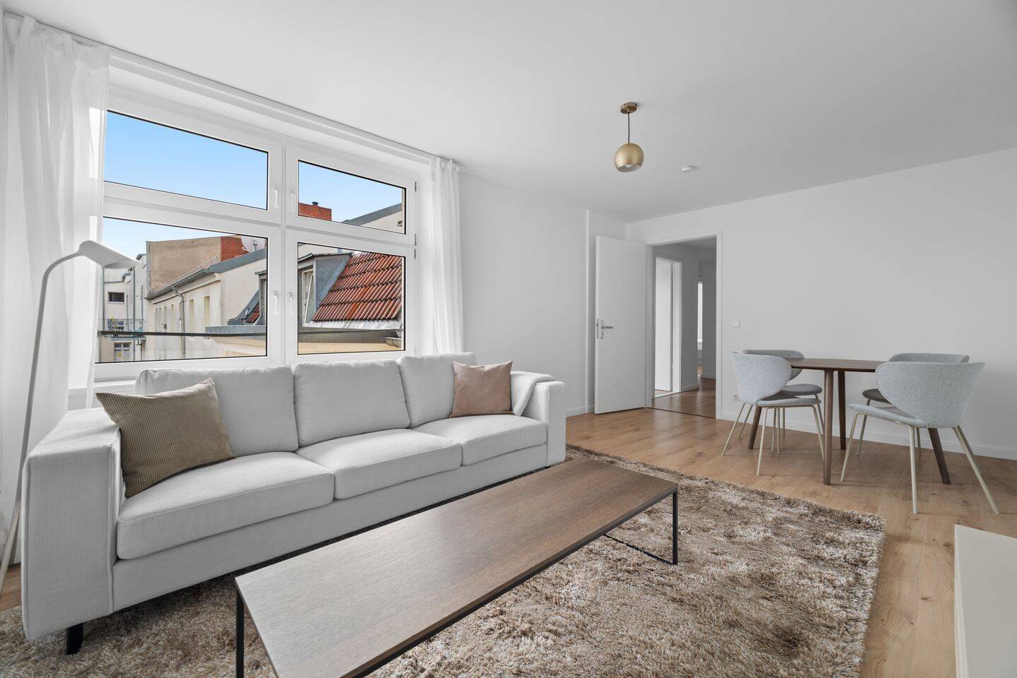 Wunderschöne 3-Zimmer-Wohnung in Neukölln - voll möbliert - Foto 1
