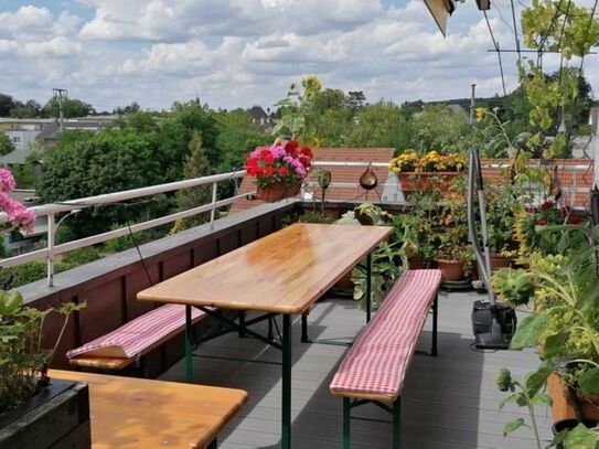 Dachterrassenwohnung mit toller Aussicht