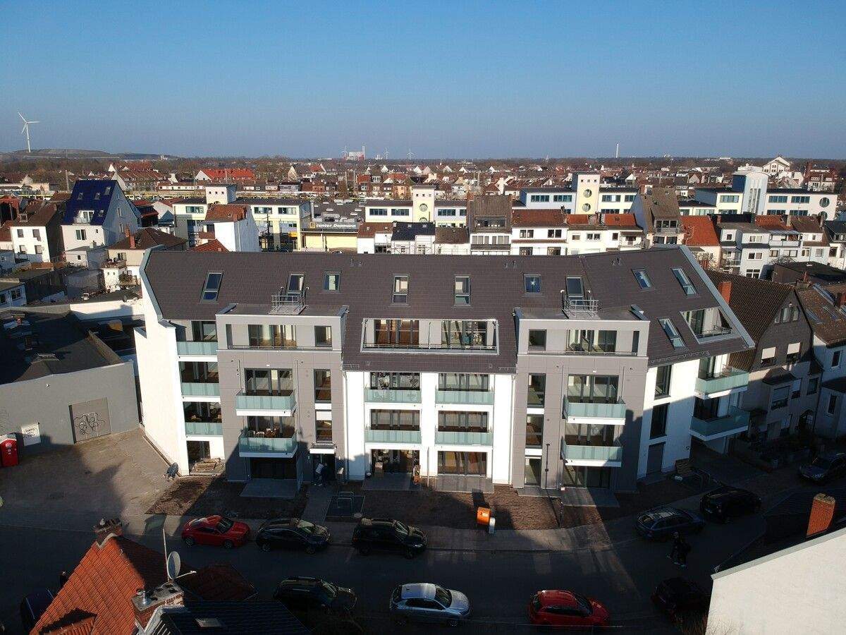 Neubau Erstbezug: Exklusive 4-Zi. Maisonette-Wohnung über den Dächern von Bremen-Walle