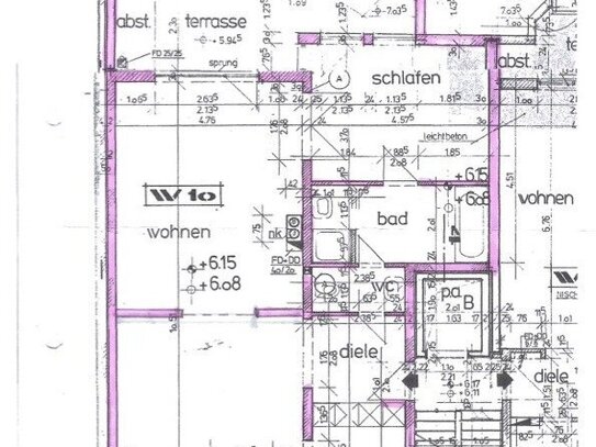 4 Zimmer Wohnung Mehrfamilienhaus Fürth Stadtmitte (befr. bis Dez. 2030)