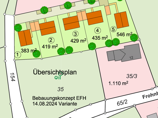 Gut geschnittenes Baugrundstück mit einzigartigem Weitblick in Igensdorf OT Stöckach I 419 m²