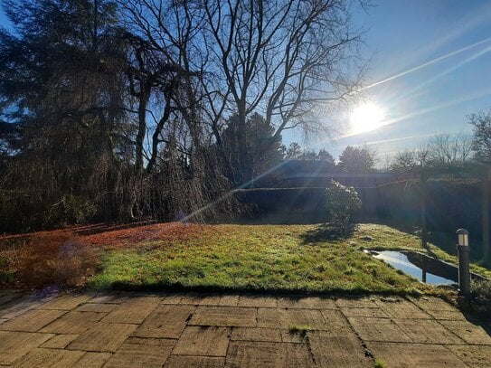 Schöne Wohnung im EG mit grossem Garten in ruhiger Lage