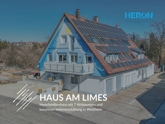 HAUS AM LIMES - Mehrfamilienhaus mit 7 Wohnungen und luxuriöser Innenausstattung in Welzheim