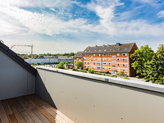 1A Dachgeschoss-Neuausbau mit Dachterrasse, Moderne 3-Zi. Whg. in Uni-Nähe