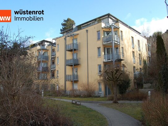 Deggendorf: Zentrumsnahe 3-Zi.- ETW auf zwei Etagen m. gr. Terrasse - in ruhiger Wohnlage!