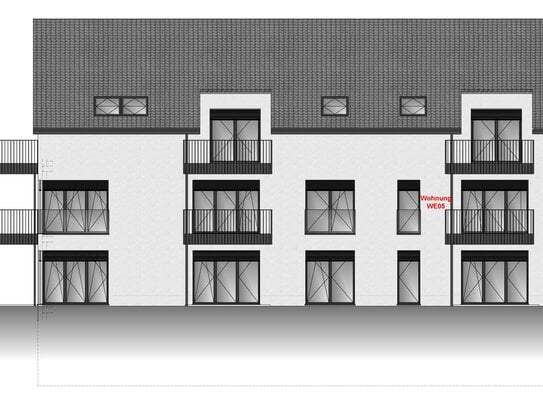 Ideale 3 Zi. Neubauwohnung mit Südbalkon: Ruhig, grün und hell