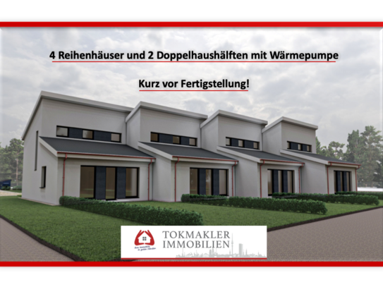 Familientraum! 4 Reihenhäuser und 2 Doppelhaushälften in Geesthacht - 116 m² Neubau inkl. Grundstück