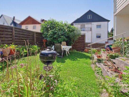 Kapitalanlage oder Eigennutzung: vermietete 4-Zimmerwohnung mit Garten in Ober-Ramstadt Modau