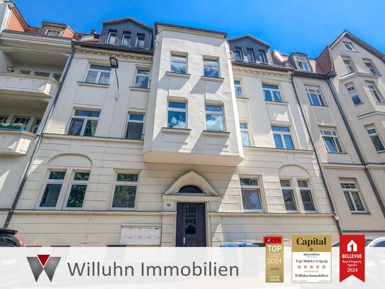 Beste Lage! Schöne 3RW in denkmalgeschütztem Gebäude - mit Balkon und Wintergarten!