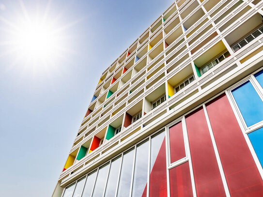 Unité d'Habitation - Hochwertige Maisonette im berühmten Corbusierhaus Nähe Olympiastadion