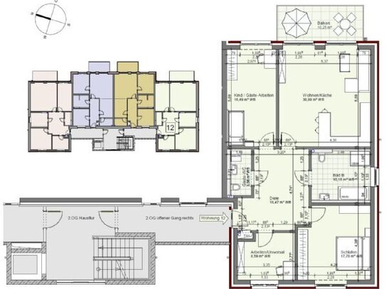 Behns6W12 - Top moderne 3,5 Raum-Neubauwohnung in Hamburg