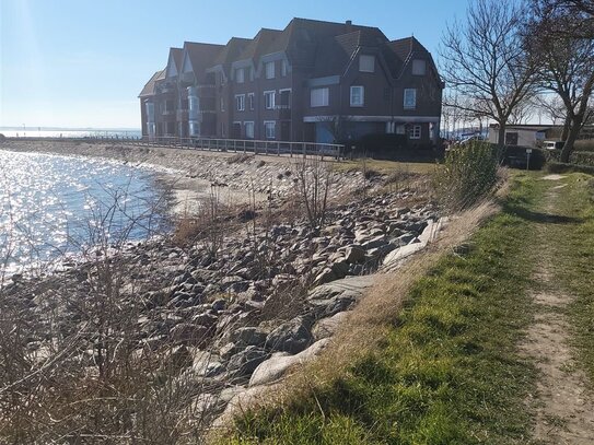 Me(e)hr geht nicht! Blick von zwei Seiten auf das Wasser in Orth auf Fehmarn!!!