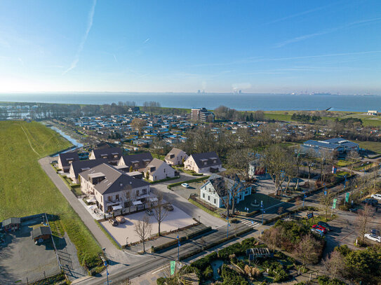 Ihr Feriendomizil an der Nordsee! Moderne 3-Zimmer Dachgeschosswohnung im TideResort in Tossens