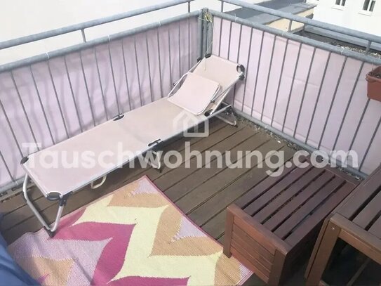 [TAUSCHWOHNUNG] 80 qm Halle Wohnung mit Dachterrasse in 2 z.r im(F-Hain/ PB)