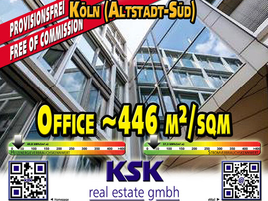 Office: ~446 m²/sqm in Köln-City