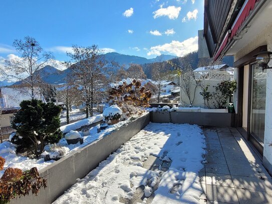 Top Aussicht & große Terrasse