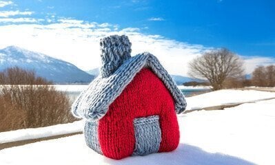 Den WINTER auf der eigenen Terrasse genießen , moderner Neubau inkl. Baugrundstück