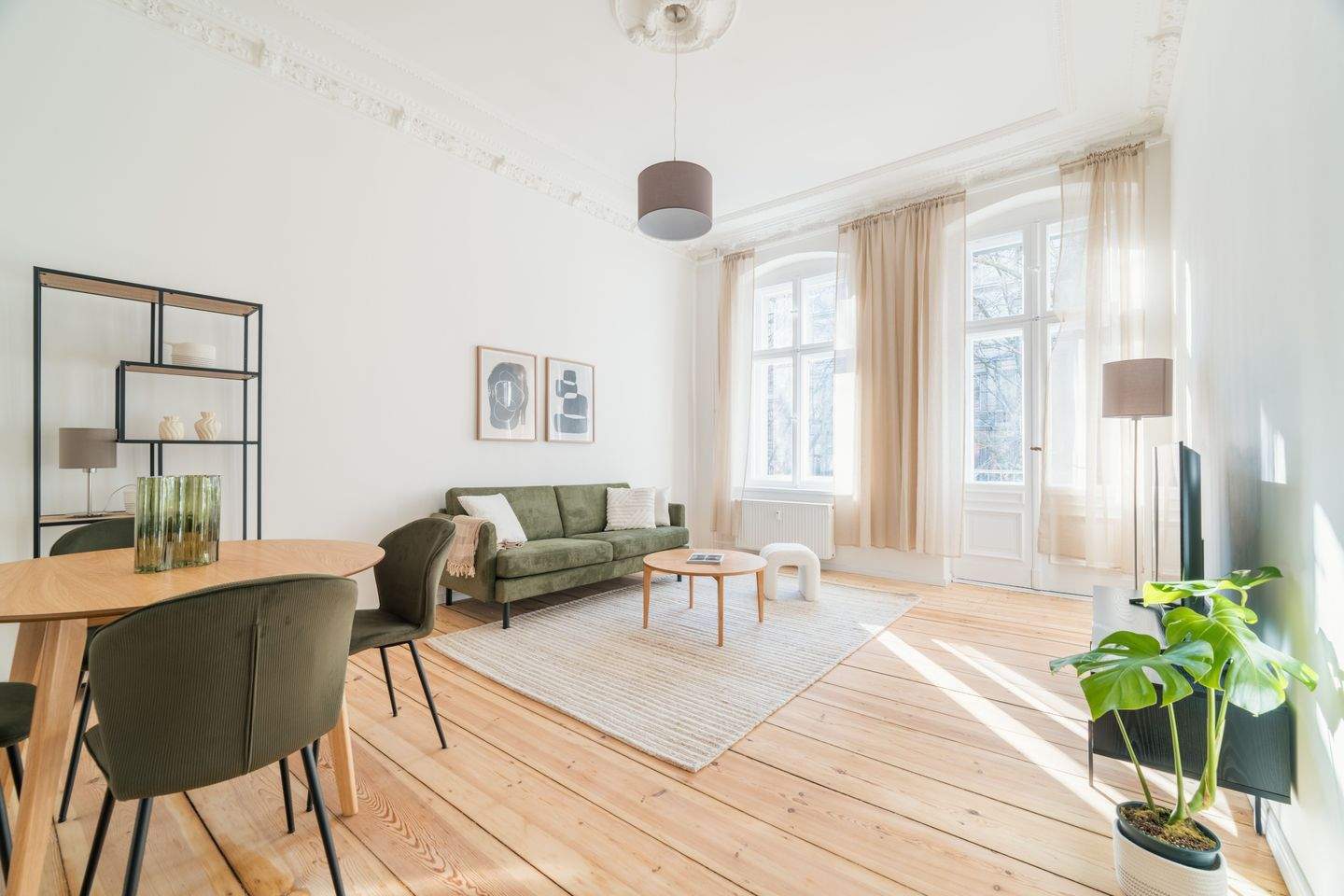 Beeindruckende 2-Zimmer-Wohnung in Kreuzberg - voll möbliert - Foto 1