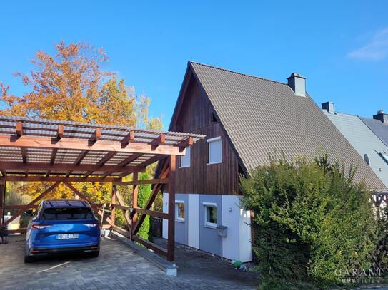 Modernes Einfamilienhaus mit idylischem Garten in Moschendorf!